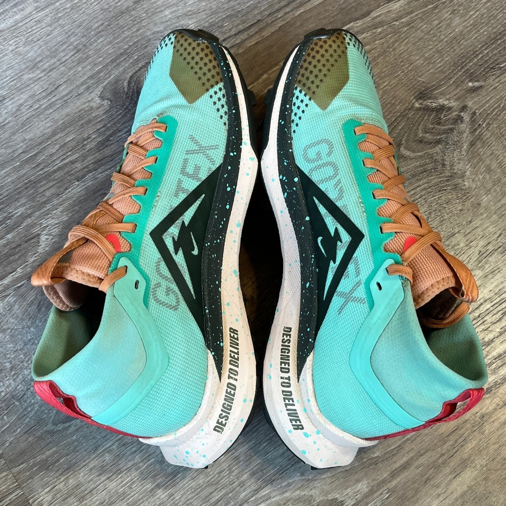 Nike Pegasus Trail 4 GORE-TEX Women Running Shoes Mineral Teal Size 9 DJ7929-301